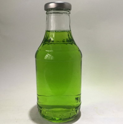 厂家批发夏季冷饮瓶 450ml 玻璃碳酸饮料玻璃瓶 果汁瓶 大号瓶子