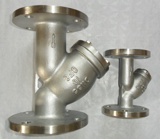 四川厂家直销dn50型法兰不锈钢y型过滤器 gl41w-16p管道过滤器