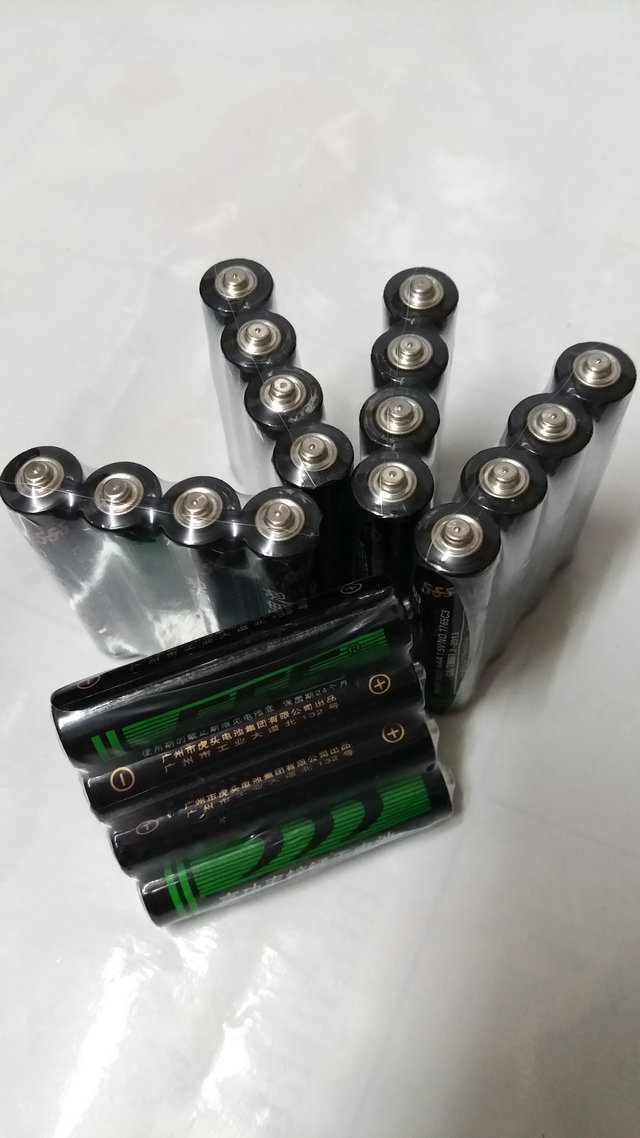 555电池 高功率锌锰干电 7号干电池