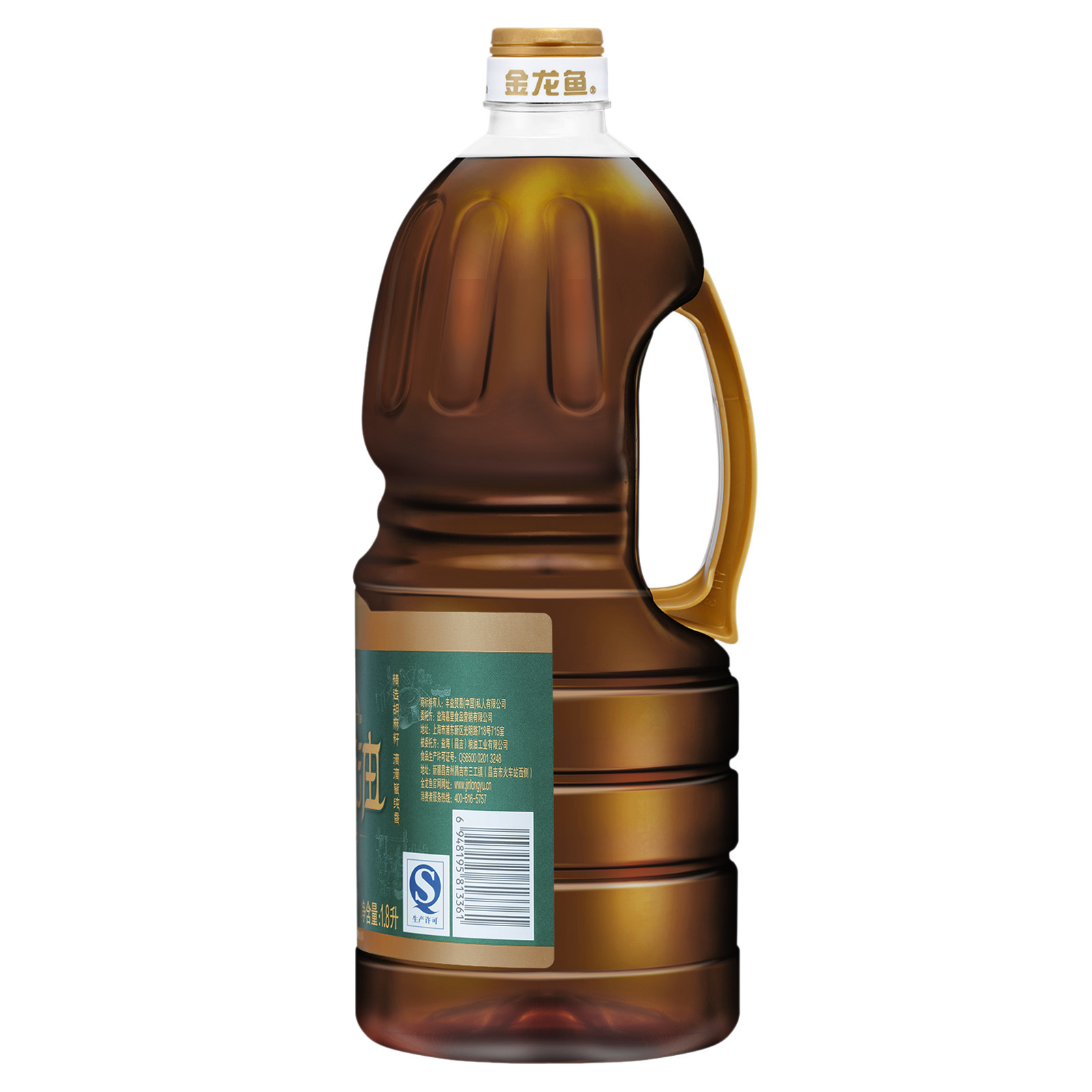 金龙鱼 胡麻油 1.8l/桶 亚麻籽油