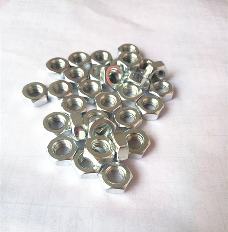 供应镀锌六角螺母国标螺母
