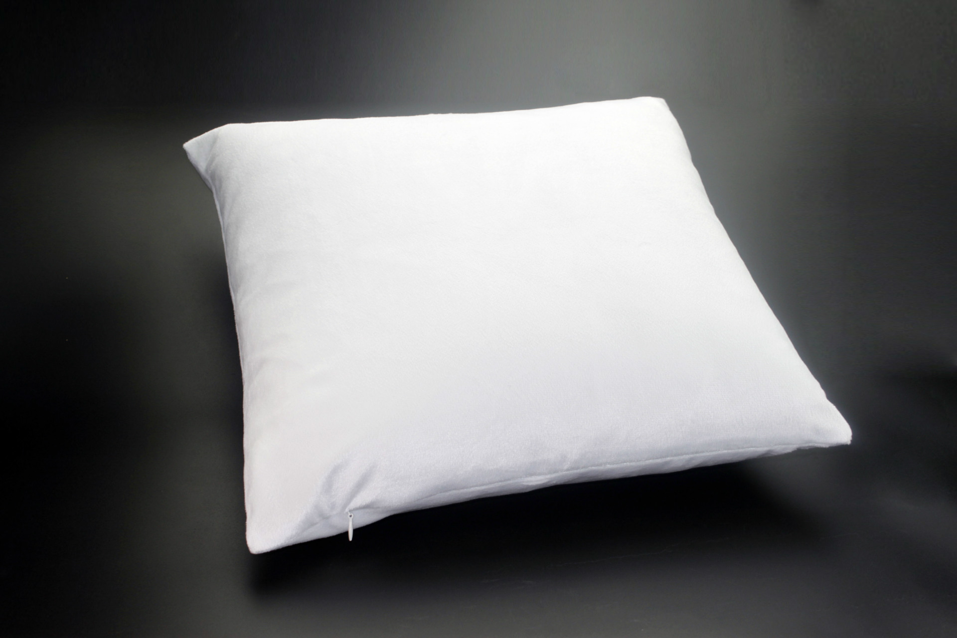 42*42cm 纯白绒毛枕套 热转印空白枕套 热转印耗材批发