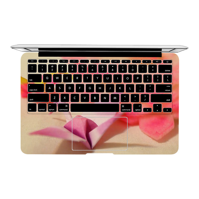 新款苹果笔记本电脑贴纸 macbook电脑外壳保护贴膜 pvc彩色电脑贴