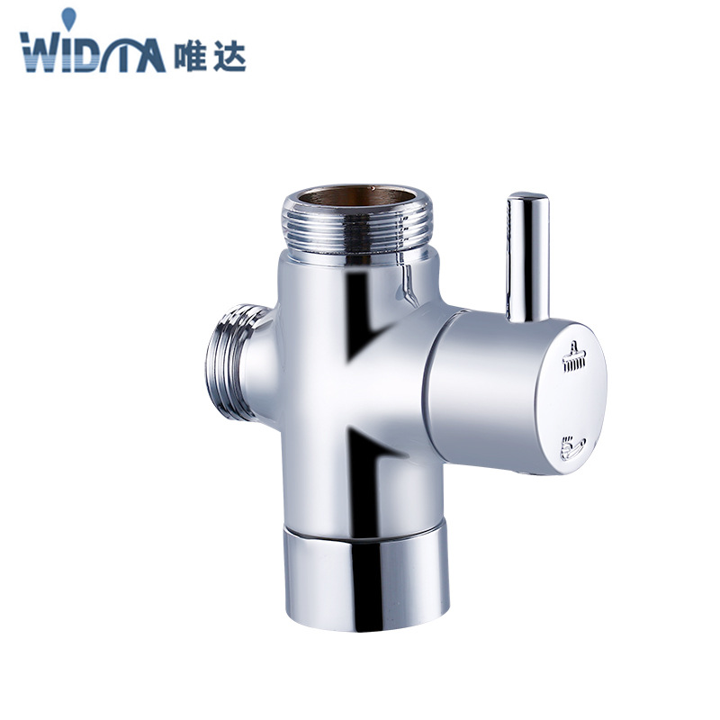 厂家直销供应优质分水器 批发两档淋浴分水器 加厚铜分水器