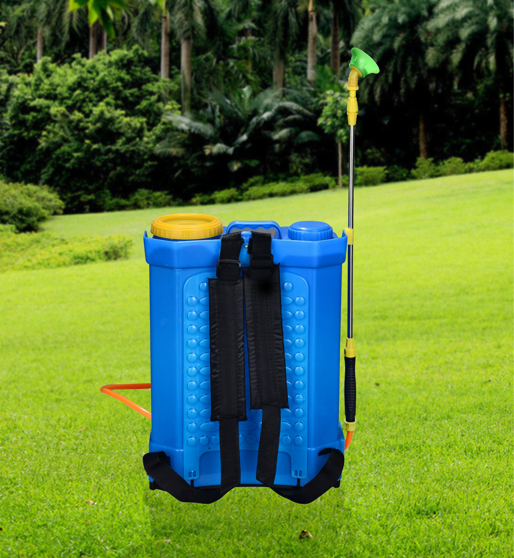 厂家新款2016八角农用背负式电动喷雾器 农用农机打药机喷雾器