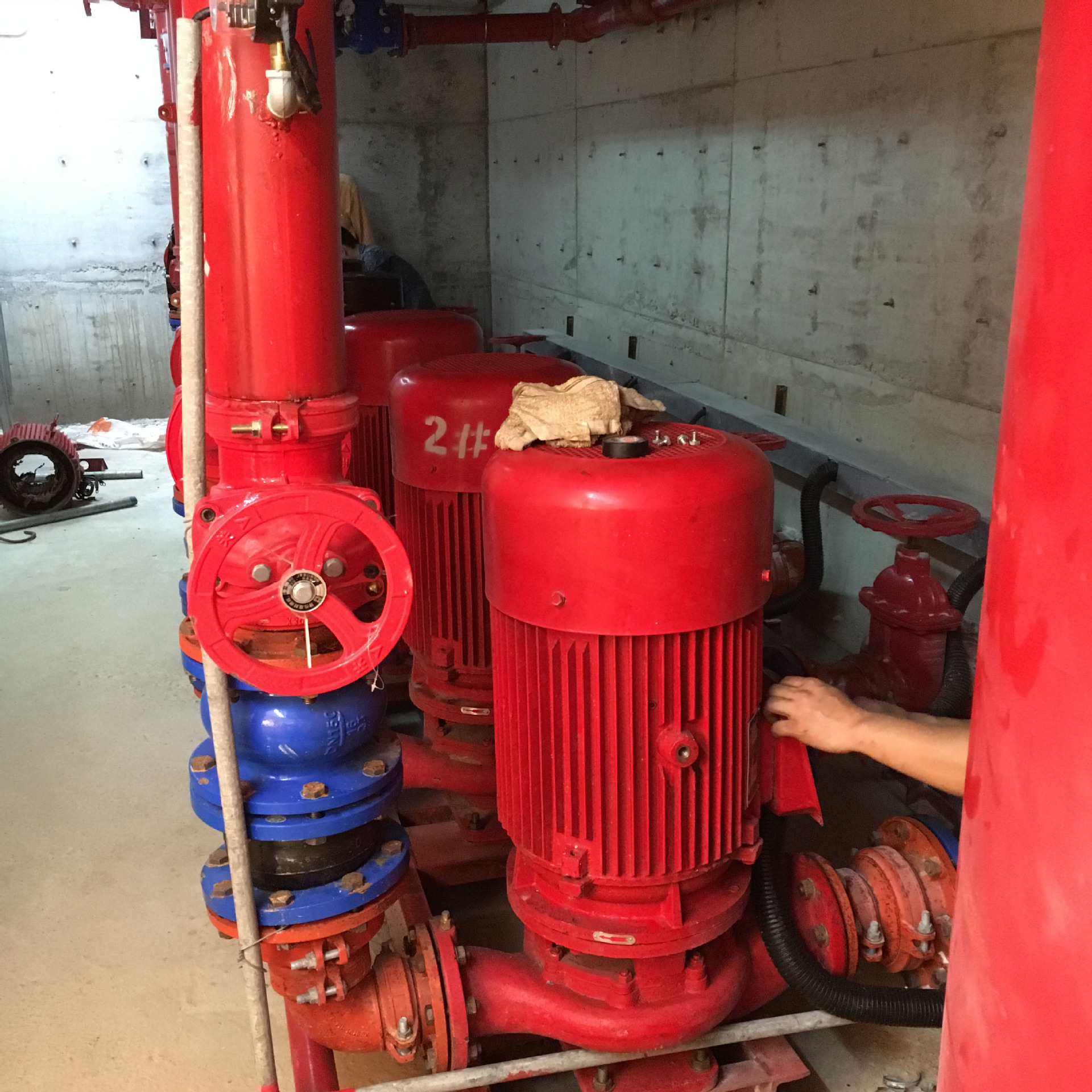 瑞洪直供消防主泵专用稳压泵lg系列立式多级离心泵