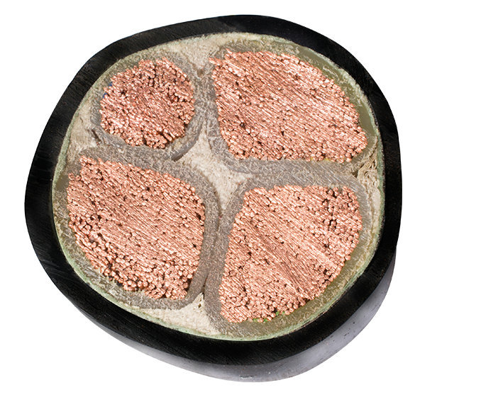 yjvr电力电缆 聚氯乙烯电力电缆 铜芯yjvr铠装矿用电力电缆