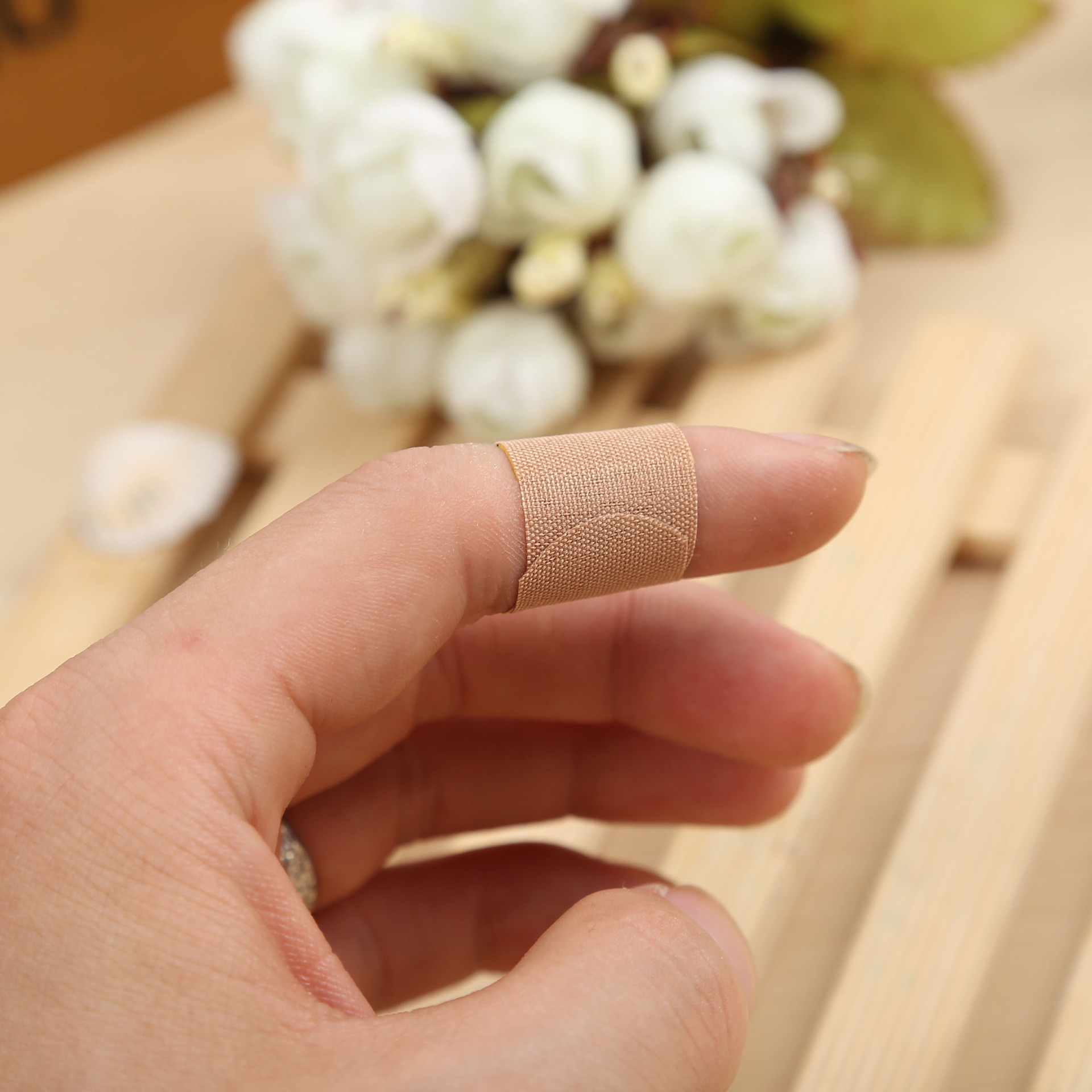 邦好宁止血贴弹性创口布料创可防磨脚生活100片 户外旅行必备