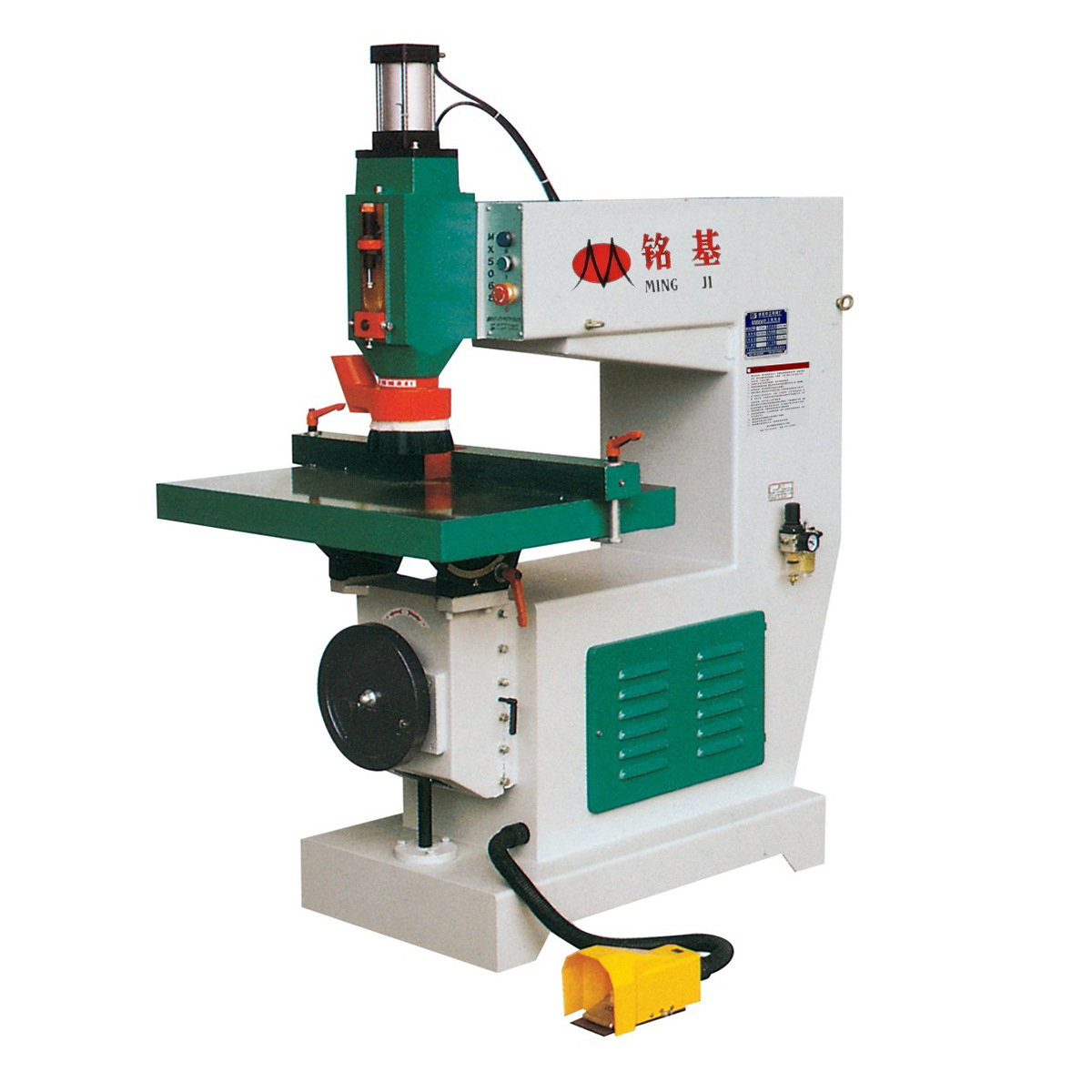 mx5057镂铣机(脚踏/气动) 铭基木工高速镂铣机 立式镂铣机