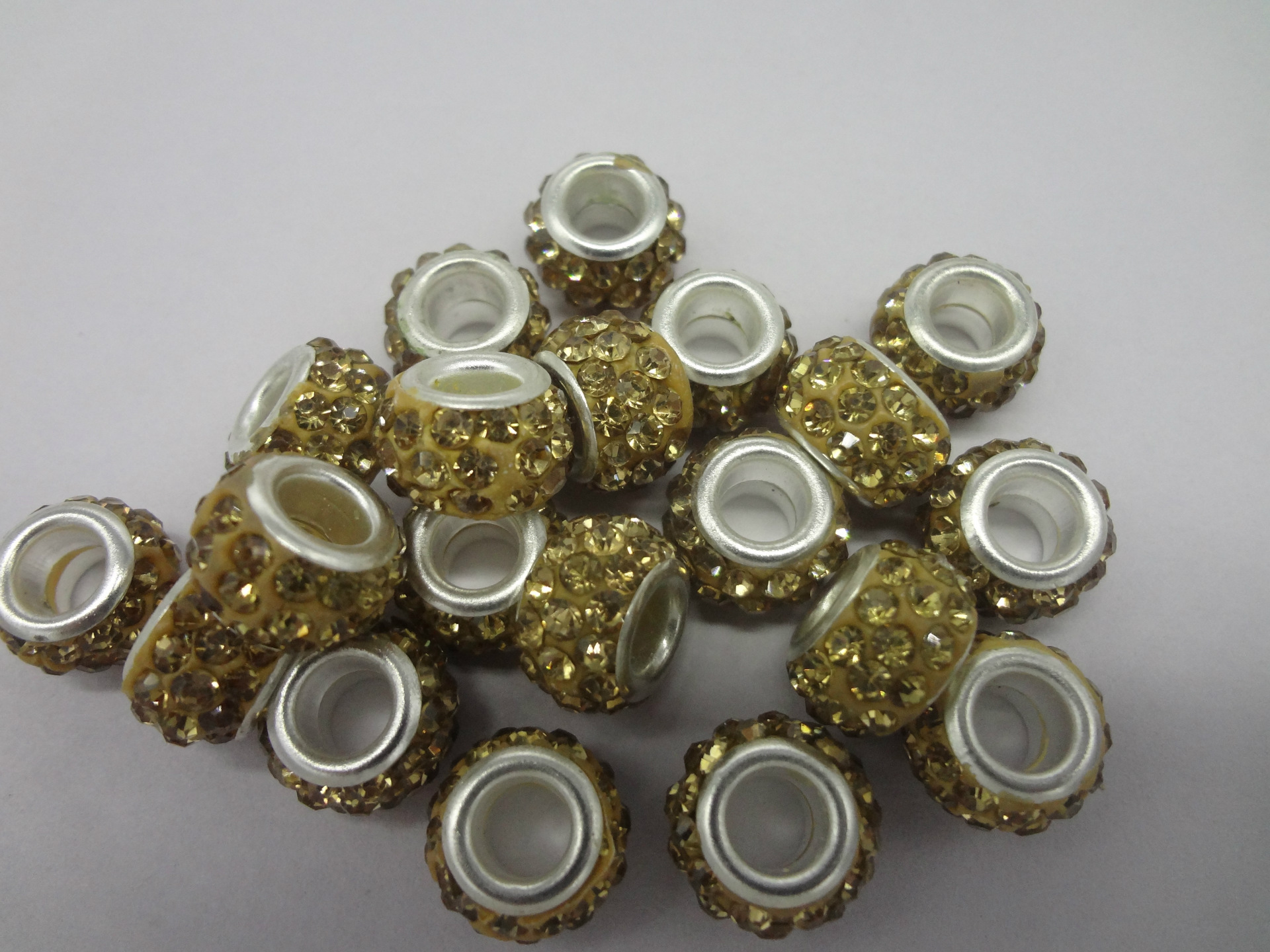 维斯顿 软陶钻大孔珠钻珠 3排水钻大孔满钻珠 diy饰品配件