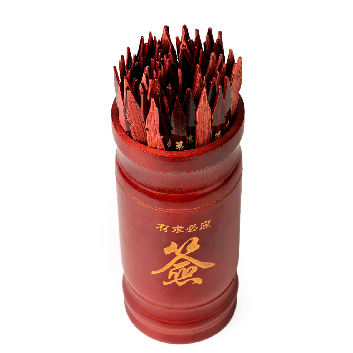 求签筒抽签筒算命算卦有求必应100签送观音灵签详解 精品批发