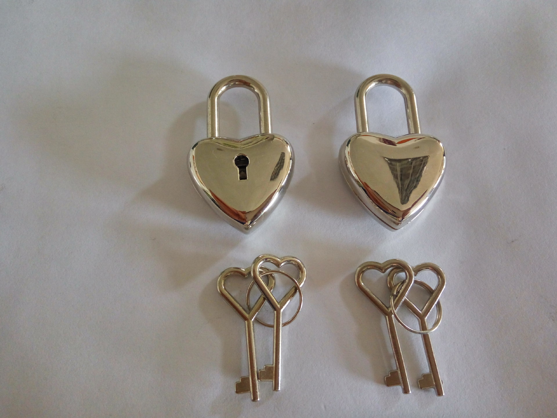 心形文具锁 婚礼爱心love礼品锁 锌合金迷你挂锁