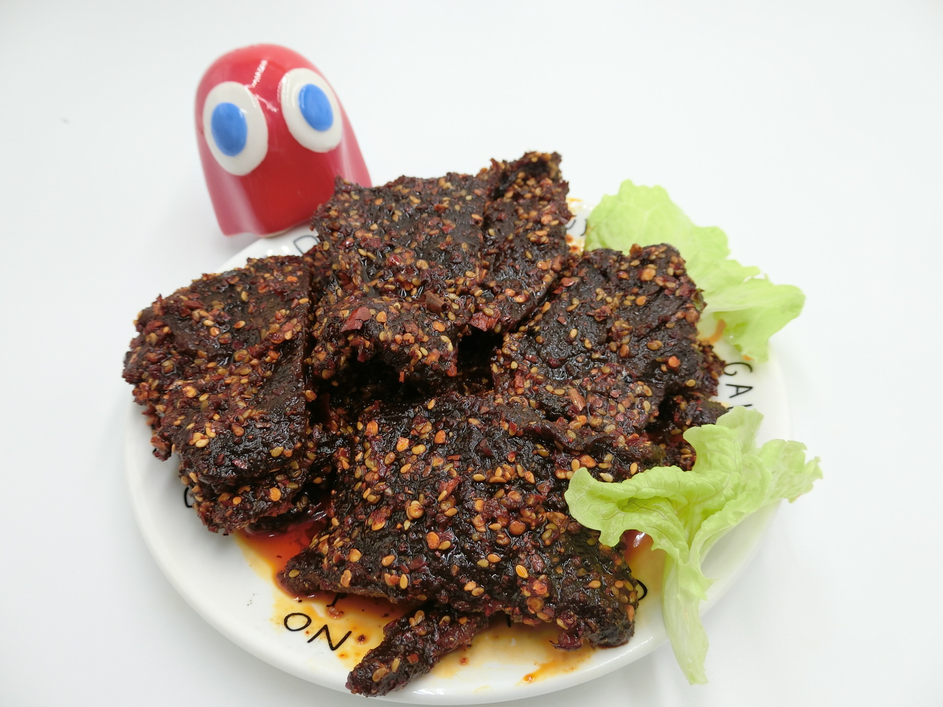 四川眉山仁寿土特产老字号汪洋张二心干巴牛肉干250g全肉龙须