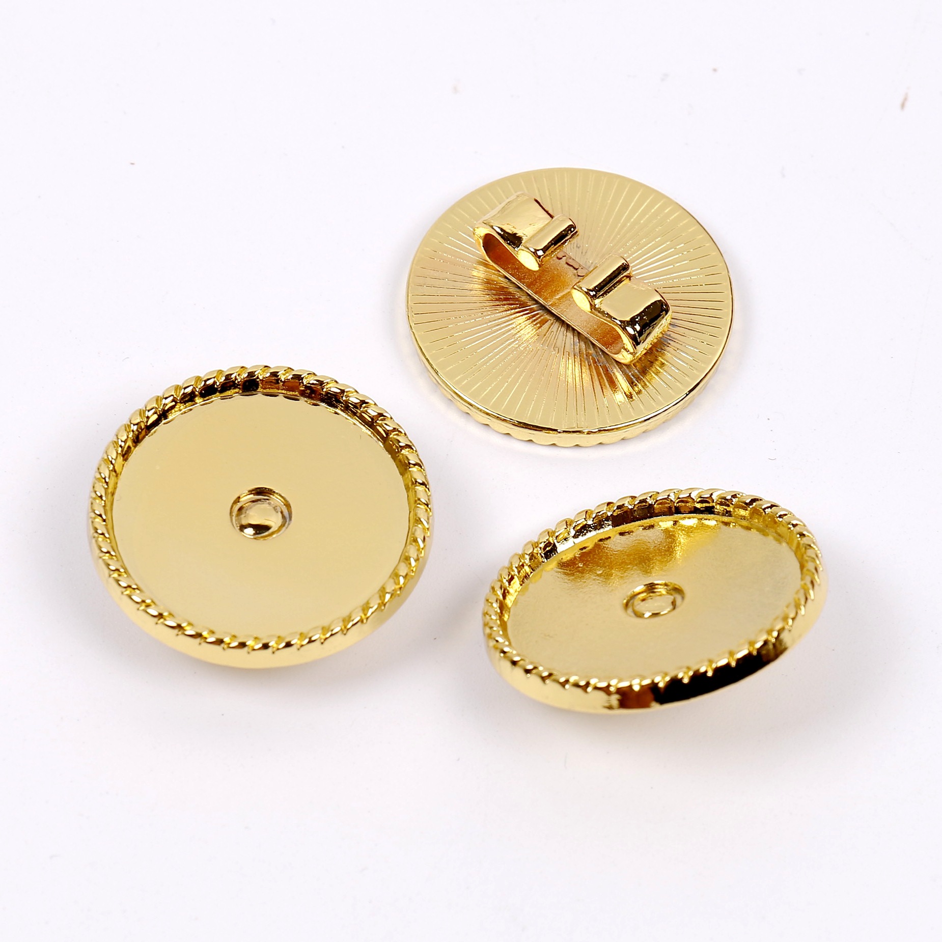 p9-14# 金属波洛领带配件 绳扣配件批发8字扣配件diy饰品扣头批发