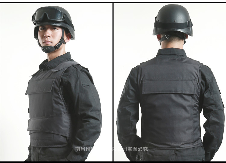 长城直销 进口凯夫拉防弹衣 芳纶软质3级防弹背心 送100万保险