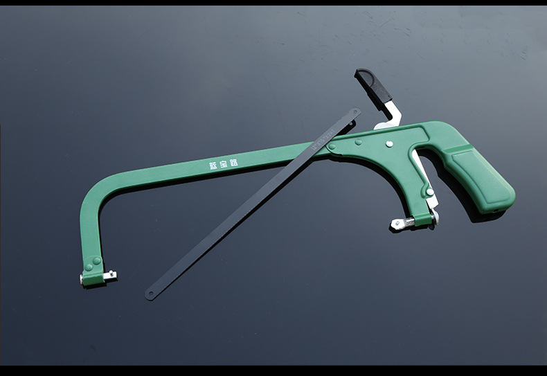 固定式钢锯架锯弓 蓝宝路手动五金工具批发300mm钢锯弓半自动钢锯