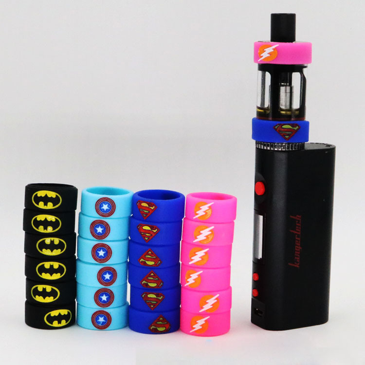 电子烟逼格环防滑环圈装饰环蝙蝠侠超人克菌丹美国凹vape band