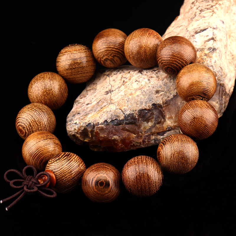 鸡翅木佛珠佛塔手链 寺庙夜市地摊赠品爆款 念珠手串批发十元以下