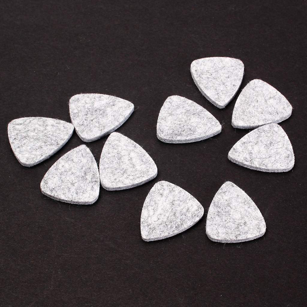 民谣木吉他拨片 耐用磨砂防滑赛璐璐 羊毛拨片