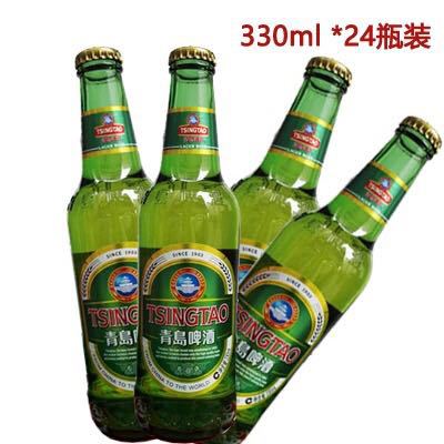 青岛啤酒 青岛酷啤 青岛cool啤酒 330mlx24瓶一.