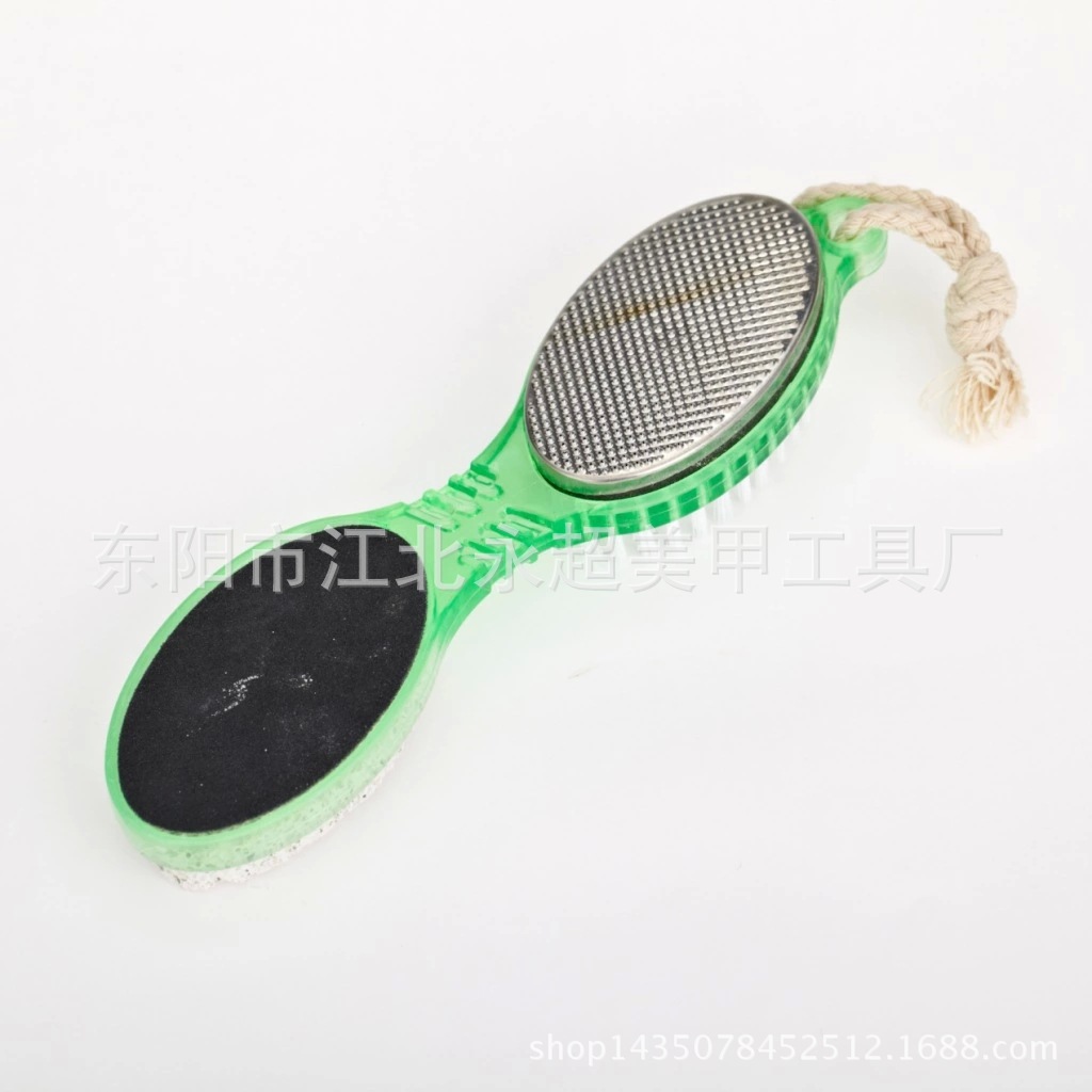 Factory Wholesale Four-in-One Foot File Exfoliating Pedicure Brush Pedicure Tool Pedicure Board Foot Beauty Tool