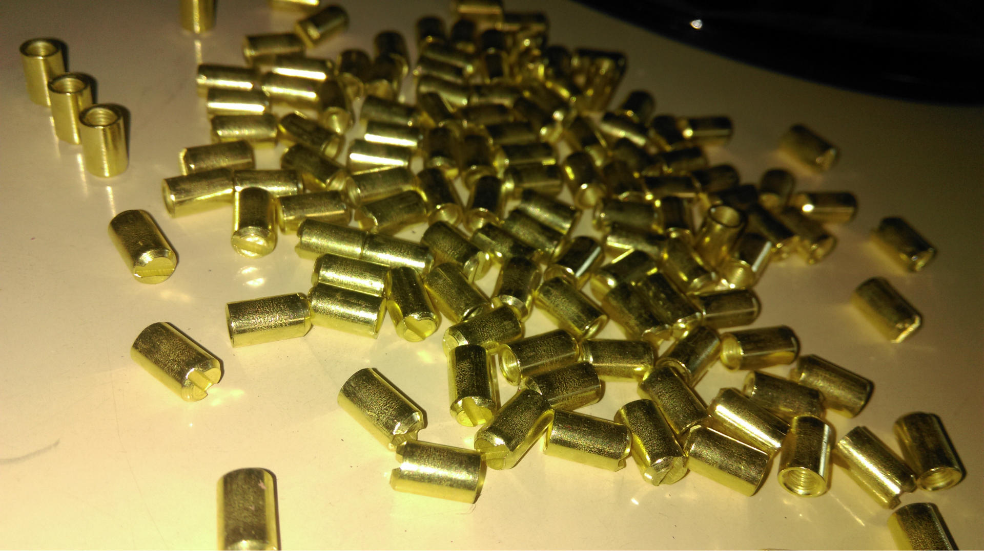 荐 非标夹铜螺母 防松内螺纹螺母 一字紧缩螺母镀铜圆螺母定做