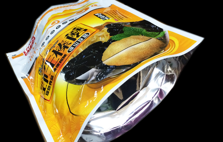 东北250克包装袋榛蘑袋子批发半斤装礼品袋子自封自立袋子 带拉链-中