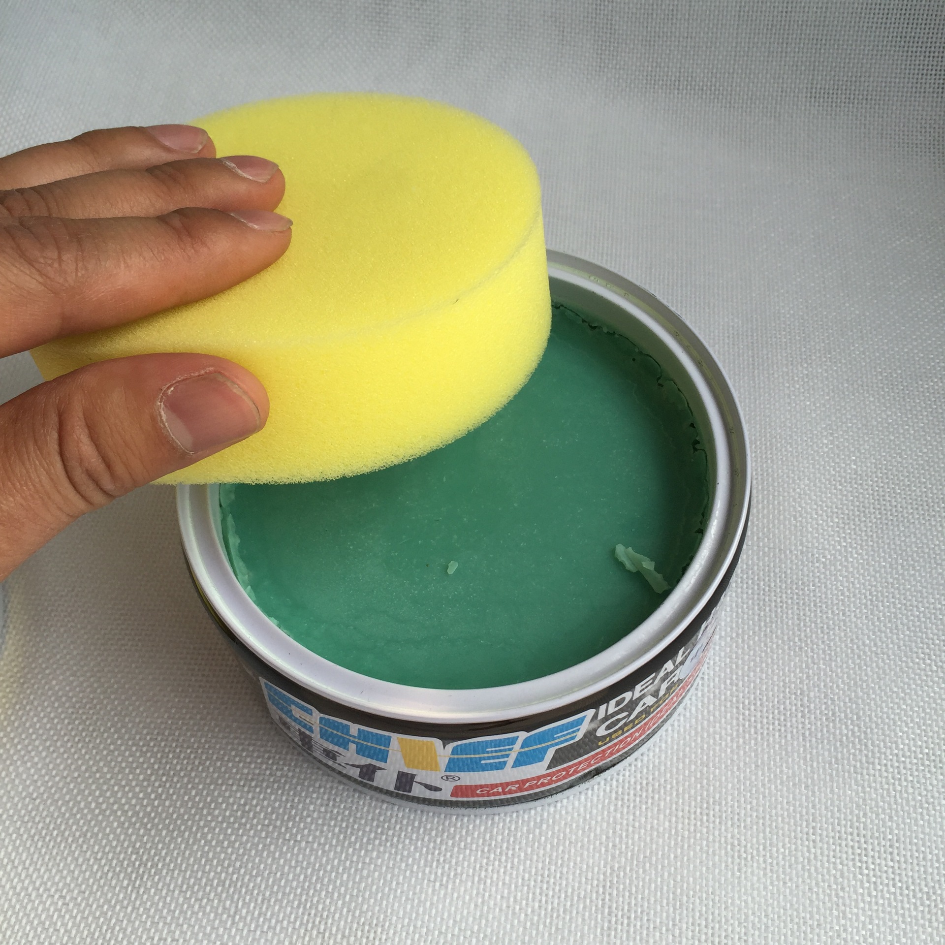 正品车仆高级固体蜡汽车蜡漆面老化上光保养美容去污不粘水300克