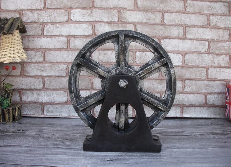 批发ke-030齿轮摆件 创意居家桌面装饰乔迁礼物摆设树脂工艺品