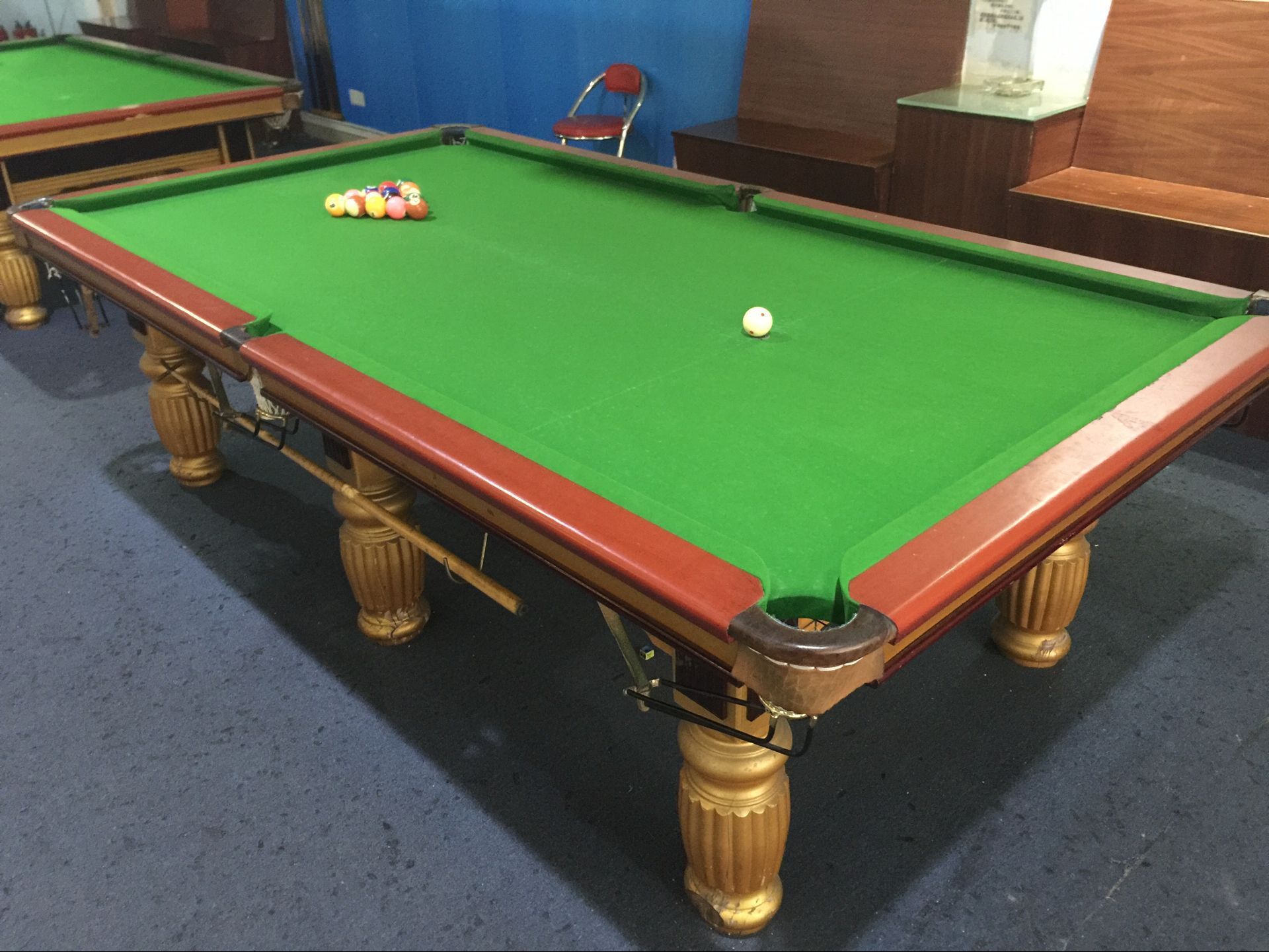 8美式桌球台二手品牌美式台球桌二手桌球台回收