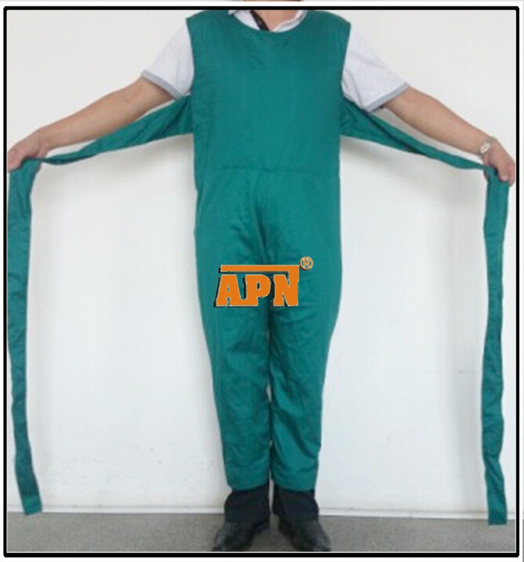 蒙泰apn厂家连体约束衣 病人束缚衣老人院专用防护捆绑服批发定制