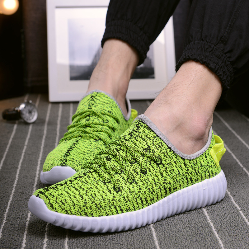 保罗骆驼夏季透气椰子鞋男网布鞋运动潮休闲