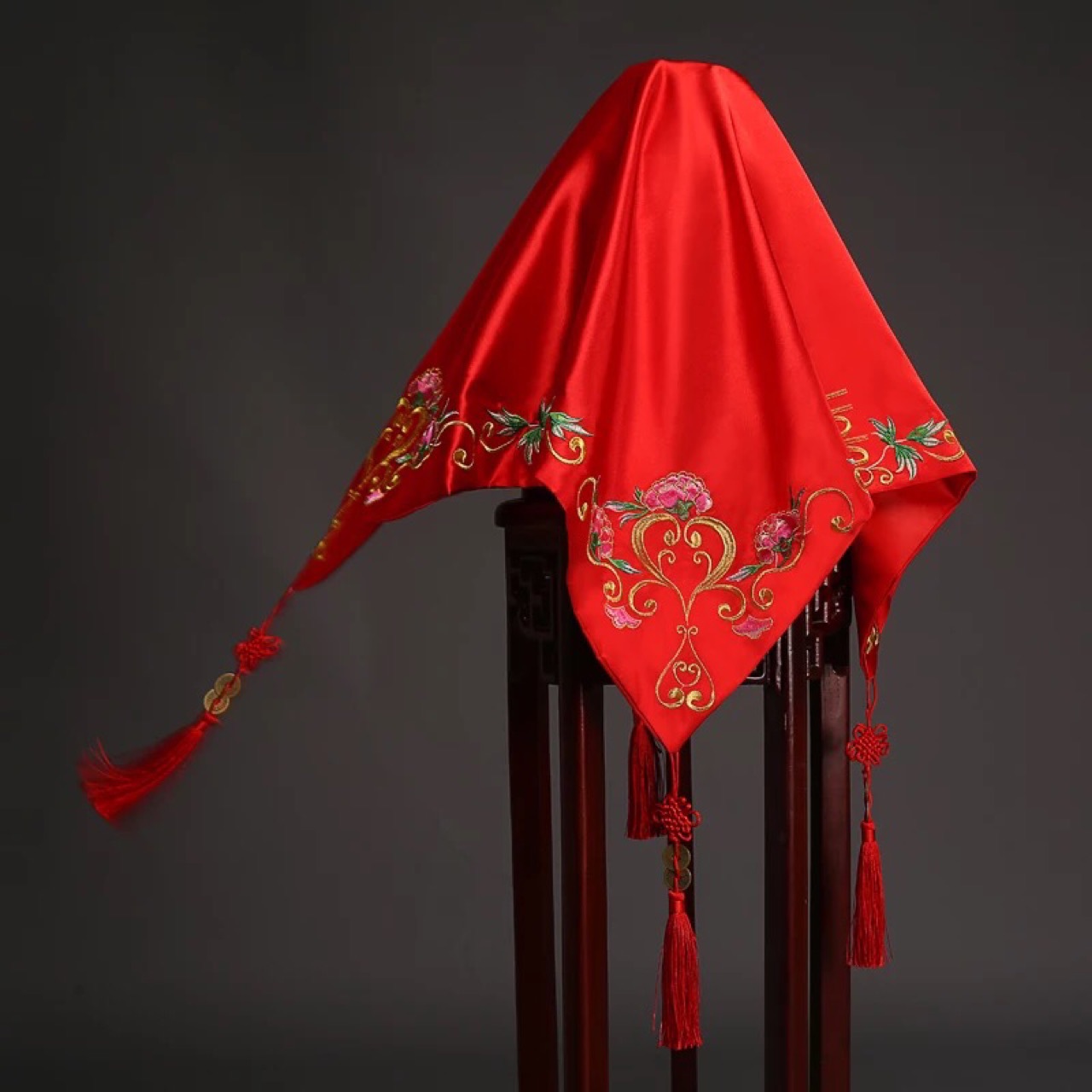 新娘结婚红盖头 喜盖喜帕 蒙头巾