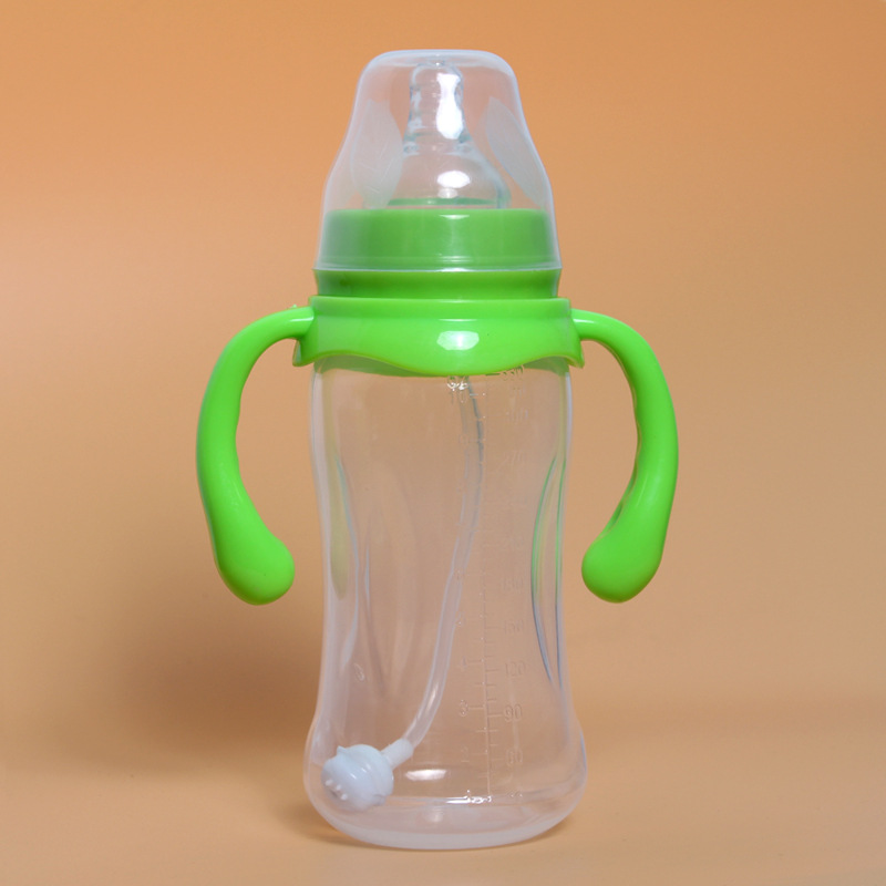 厂家直销特价pp奶瓶母婴喂养用品婴儿塑料宽口奶瓶可批发