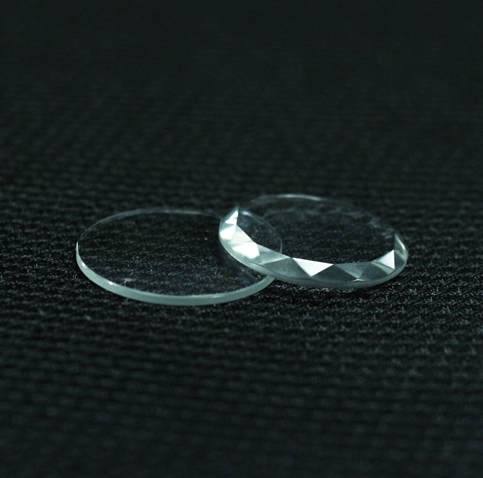 专业定制蓝宝石手表玻璃镜面透明钟表配件高强度钢化镜片玻璃加工