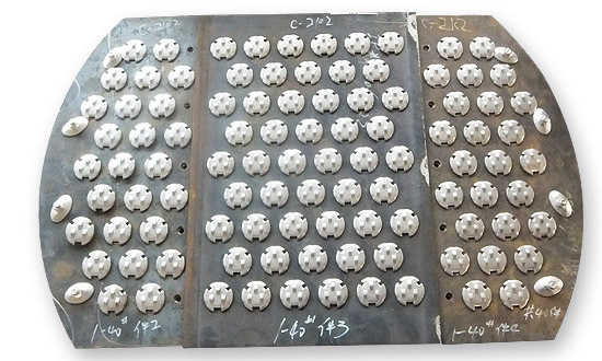 浮阀塔盘广泛应用 炼油行业板效率高,安装方便浮阀塔盘 量大从优