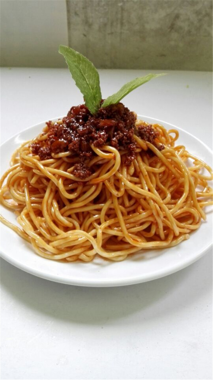 面食模型意面肉酱面番茄鸡排面仿真食品西餐