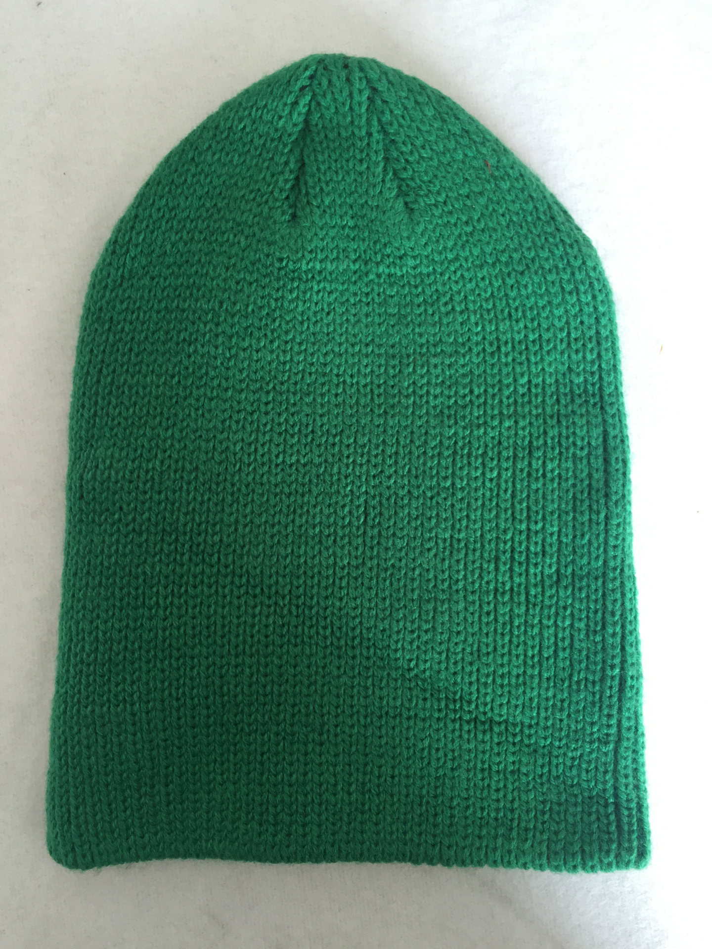 秋冬季男女通用款针织帽 元宝针弹力帽