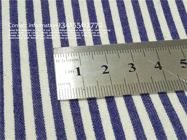 纯棉弹力条纹3mm(0.3cm)参考服装