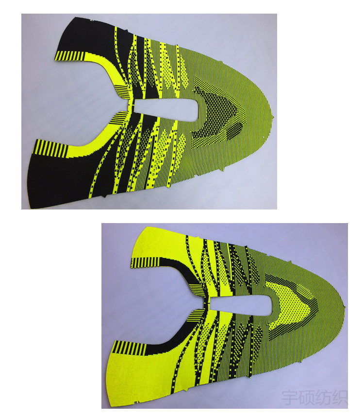 专业生产飞织鞋面一体编织鞋面飞线运动鞋面预定定制可重新制版