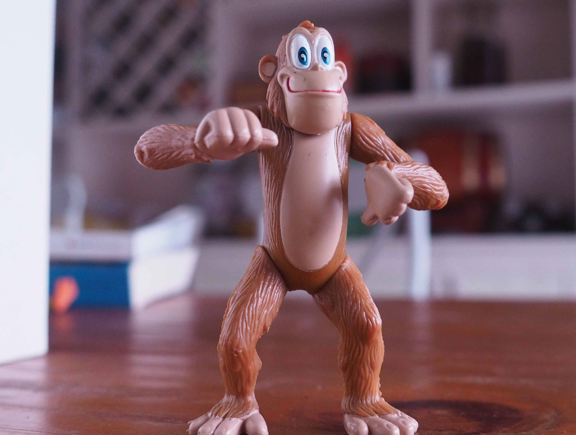 骏翱塑胶玩具 猴子模型 雨林动物 学前认知 识物辨色 厂家爆款