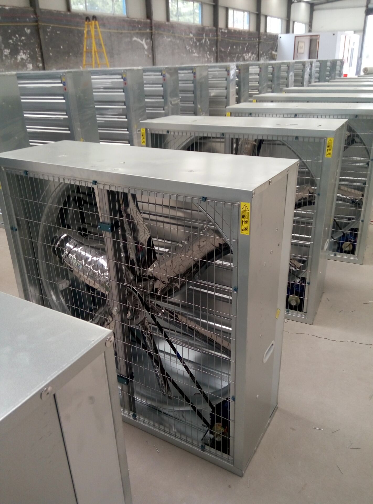 100%全铜 镀锌板方形负压风机1380型 /排烟排风,大型工业抽风机