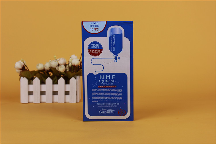 韩国进口面膜水库面膜补水蓝色克来斯面膜面部护理(8116)