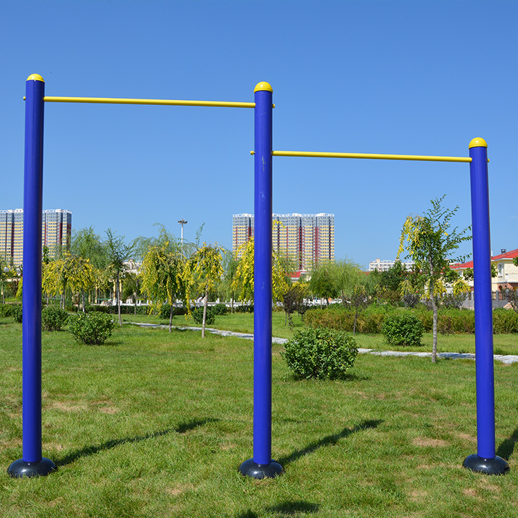 室外单杠学校高低杠健身路径广场户外健身器材 学校小区健身路径