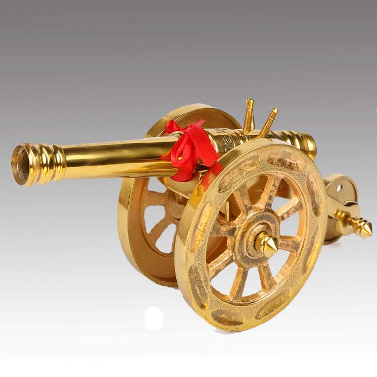 铜器大炮铜火铳大炮家居饰品摆件