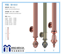 欧式现代豪华玻璃门拉手 不锈钢玻璃门艺术拉手 雕刻拉手