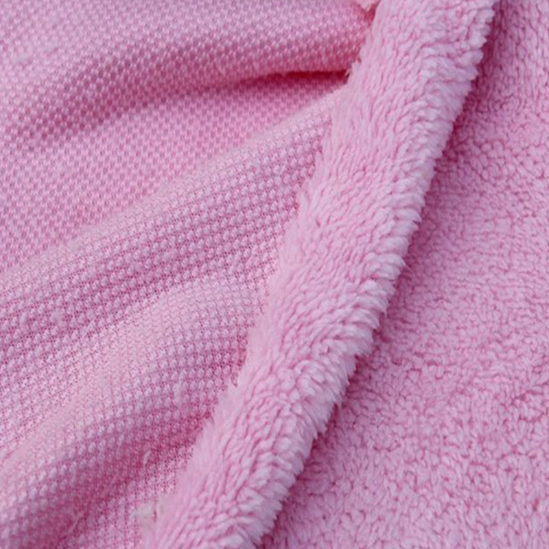 绍兴厂家低价批发定制单双面舒棉绒服装面料羊羔绒长毛绒布