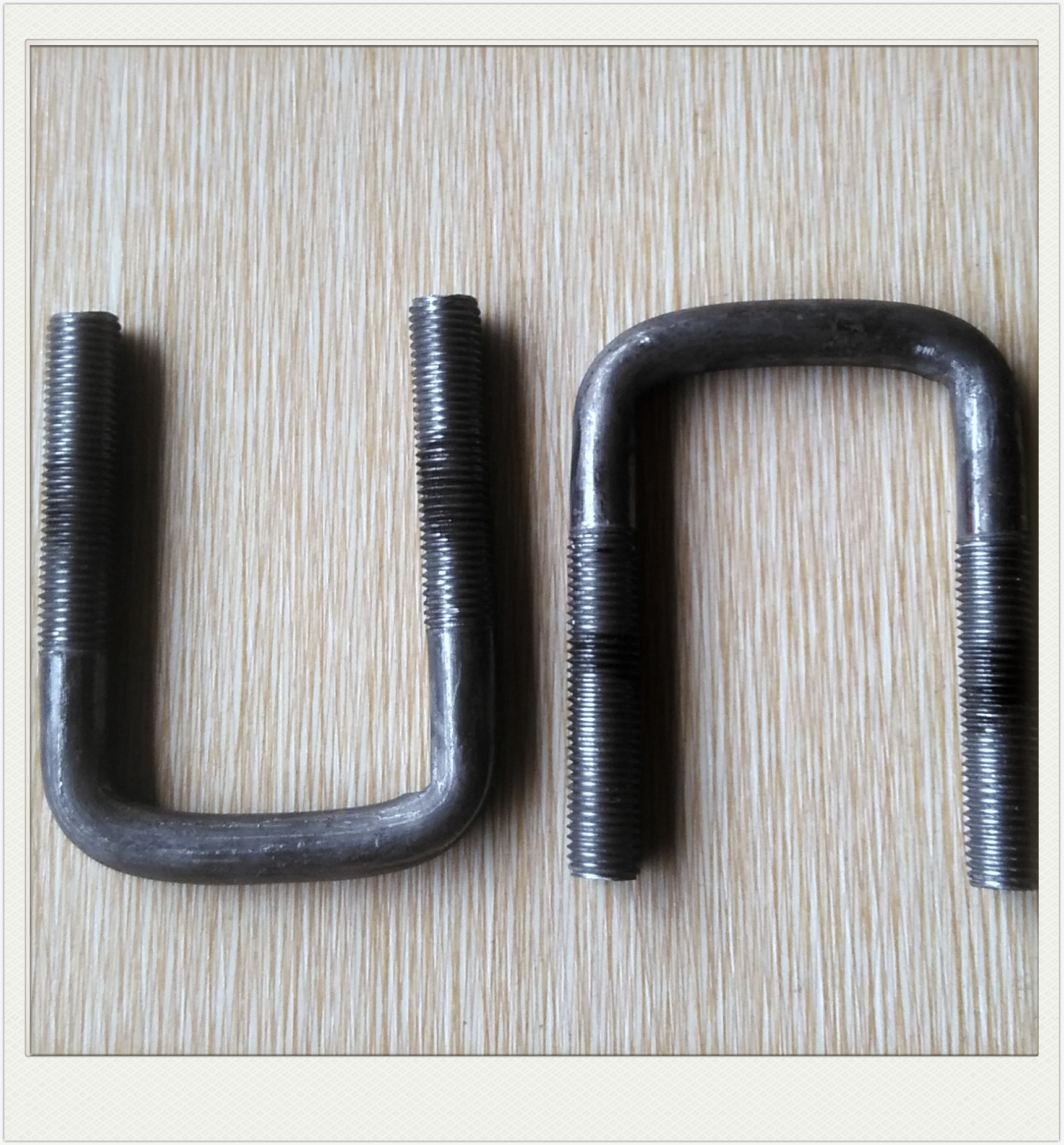 厂家大量生产定做紧固件u型螺栓 u型螺丝 工字钢u型卡