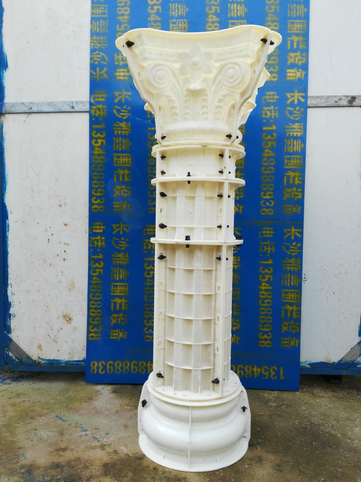 湖南厂价直销各种形状罗马柱模具 注塑模具 建筑护栏模具 定制