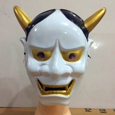 动漫卡通兰陵王 万圣节面具鬼首般若面具 节日派对面具 动漫面具